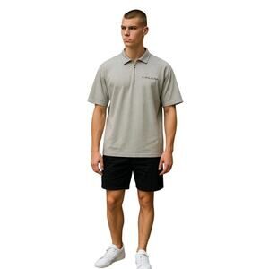 Vintage Polo Jeans Co. Ralph Lauren Polo USA Quarter-Zip Shirt Gray Size M